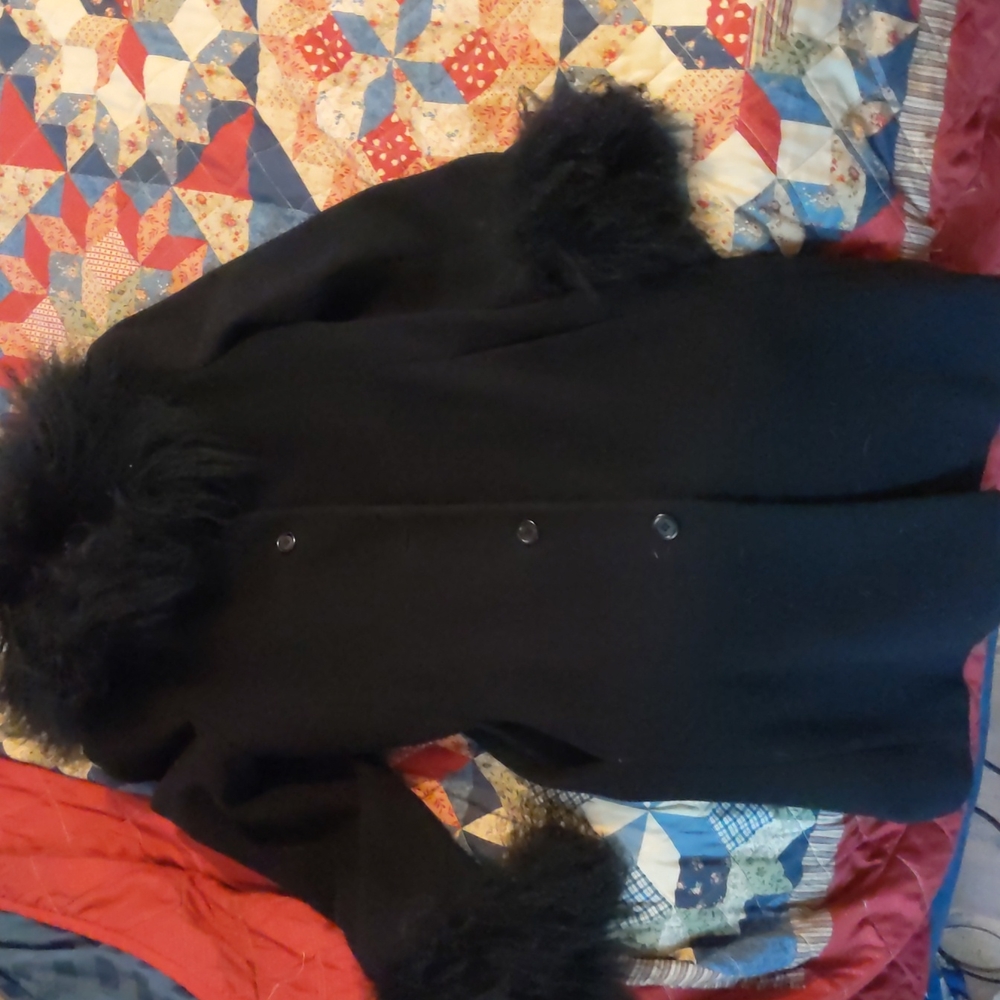 Mongolian lamb fur coat
